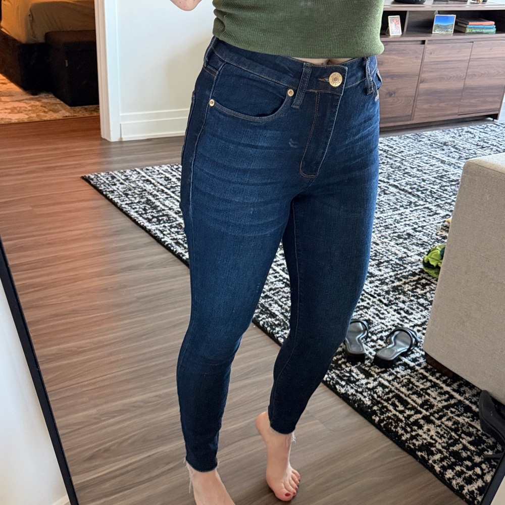 STS Blue Ellie High Rise Skinny Jeans in Dark Indigo